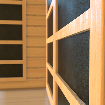 2 Person Home Full Spectrum Infrared Sauna | Medical 4™ — product image