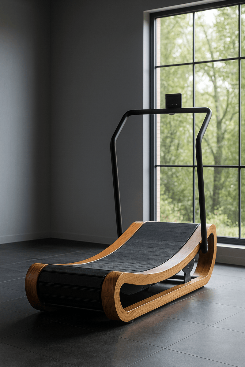 R2000 Handcrafted Solid Wood Curved Resistance Treadmill From The Studio Collection Exclusive Edition