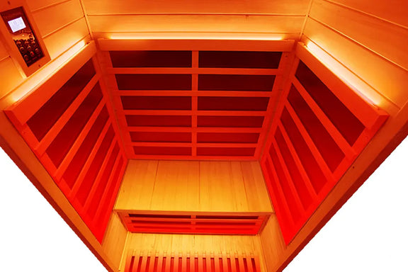 Wizzisaunas S02 2 Person Full Spectrum Infrared Sauna Low EMF RED CEDAR WOOD | product photo 6 | Legacy & Longevity Co.