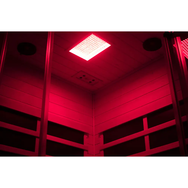 Wizzisaunas S07 2-3 Person Full Spectrum Infrared Sauna low EMF HEMLOCK WOOD | product photo 20 | Legacy & Longevity Co.