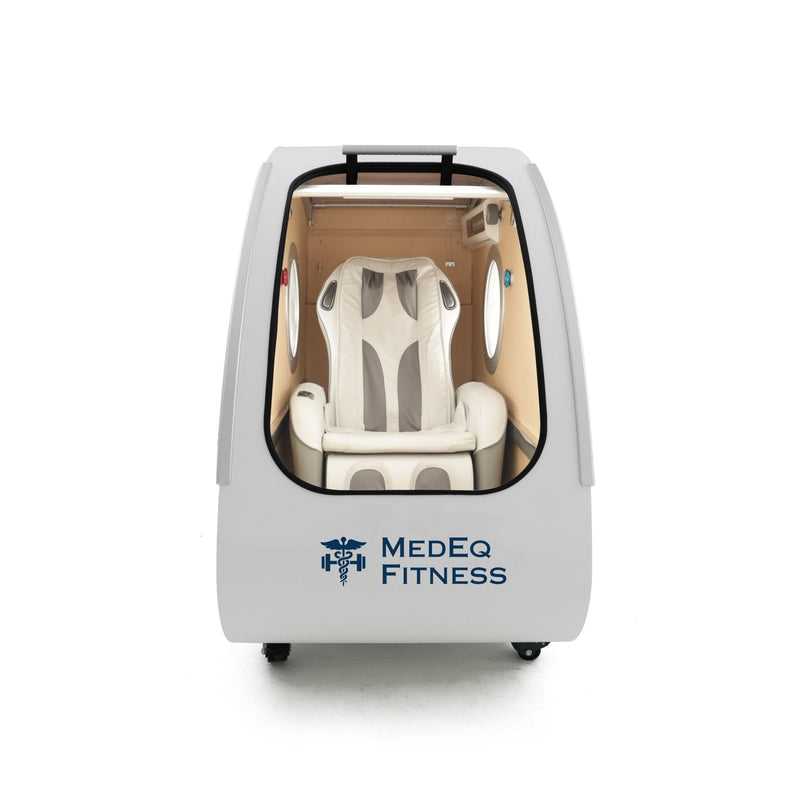 TimePod 2 | 2.0 ATA Triangular Hard-Shell Hyperbaric Chamber | product photo 2 | Legacy & Longevity Co.